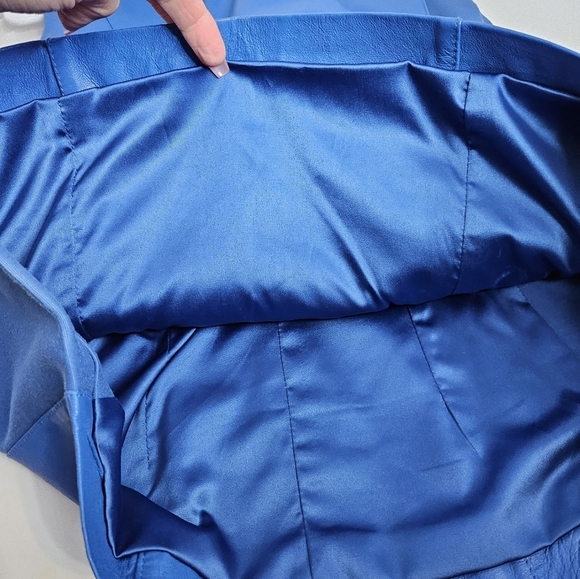 Jill Martin Leather Sleeveless Top Women's Size 6 - Picture 12 of 14